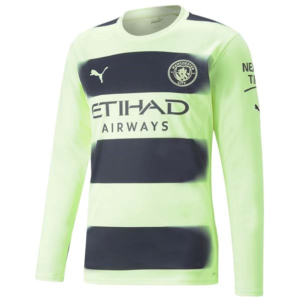 Tailandia Camiseta Manchester City Tercera equipo ML 2022-23